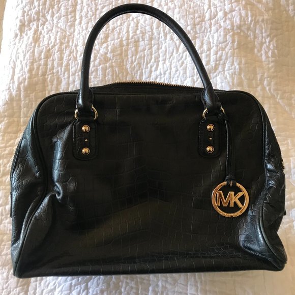 Michael Kors Leather Satchel - Picture 1 of 11